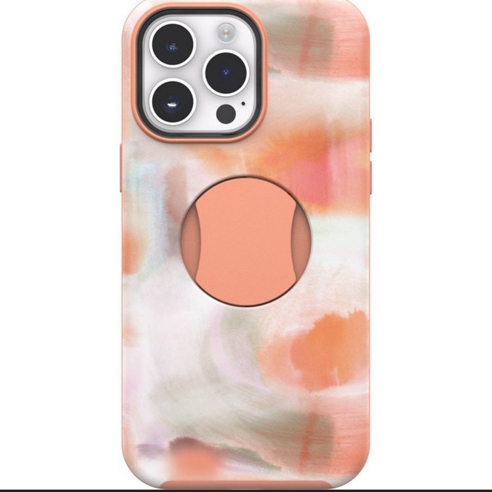 OtterBox Apple iPhone 14 Pro Max OtterGrip Symmetry Series Case - Peaches